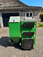 Pelletkachel CV 25 kw, Ophalen, Gebruikt, Pelletkachel, Vrijstaand