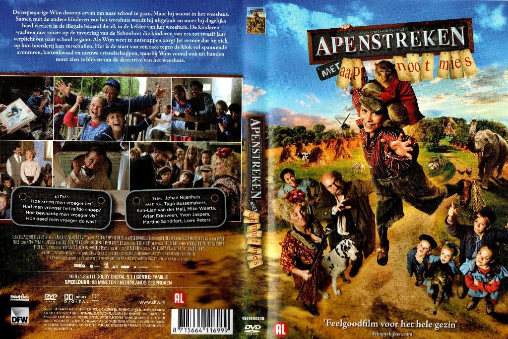 Apenstreken met aap noot mies, Alle leeftijden, Ophalen of Verzenden, Zo goed als nieuw