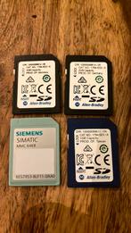 Allen Bradley/ Siemens geheugenkaarten voor PLC, Hobby en Vrije tijd, Elektronica-componenten, Ophalen of Verzenden, Zo goed als nieuw