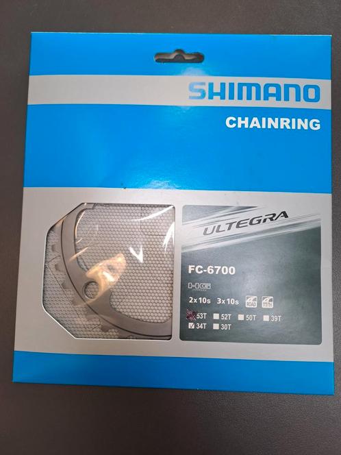 Shimano Ultegra FC-6700 34t, Fietsen en Brommers, Fietsonderdelen, Nieuw, Racefiets, Crankstel of Pedalen, Ophalen of Verzenden