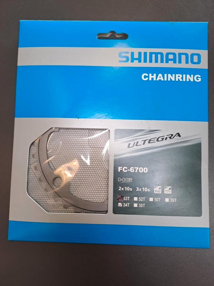 Shimano Ultegra FC-6700 34t, Fietsen en Brommers, Fietsonderdelen, Nieuw, Racefiets, Crankstel of Pedalen, Ophalen of Verzenden