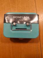 Klein metalen spaarpotje, Verzamelen, Spaarpotten, Ophalen, Metaal of Blik, Overige thema's