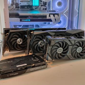 RTX 3070, 4060 TI, 3060 TI, 3060 TI ALLEMAAL OF LOS beschikbaar voor biedingen