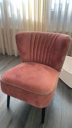 Roze stoel, Huis en Inrichting, Fauteuils, Ophalen, Zo goed als nieuw, Minder dan 75 cm, 50 tot 75 cm