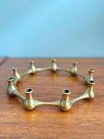 Deens design kandelaar Quistgaard Kandelaar messing, Huis en Inrichting, Woonaccessoires | Kandelaars en Kaarsen, Ophalen of Verzenden