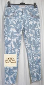 MOS MOSH💐 broek zachtblauw versierde zakken mt W27, MOS MOSH, Blauw, Ophalen of Verzenden, Zo goed als nieuw
