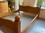 Eikenhout bed 160x200cm zgan!!!, Antiek en Kunst, Ophalen of Verzenden