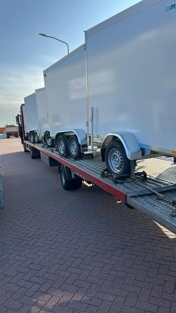 Mooie nieuwe koelaanhangwagens koelwagens alle maten beschikbaar voor biedingen
