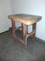 Sloophout Bijzettafeltje, Ophalen, Minder dan 50 cm, Gebruikt, Rustiek