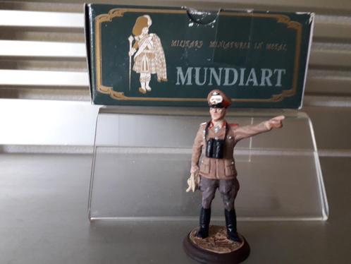 TINNEN WW2 SOLDAAT ( mundiart ) in de ORIGINELE DOOS  10 E, Verzamelen, Militaria | Tweede Wereldoorlog, Landmacht, Miniatuur of Beeldje