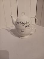 Riviera Maison Tea for One., Ophalen of Verzenden, Zo goed als nieuw, Overige stijlen, Kop(pen) en/of Schotel(s)