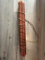 Rolgordijn bamboe, 50 tot 100 cm, Ophalen of Verzenden, Zo goed als nieuw, 200 cm of meer
