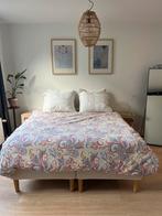 Nette IKEA boxspring 160x200cm, Huis en Inrichting, Ophalen, Zo goed als nieuw, Tweepersoons