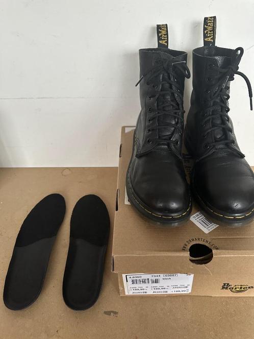 Nette dr. Martens 'Virginia Black' Zwarte veterlaars | mt 39, Kleding | Dames, Schoenen, Gedragen, Lage of Enkellaarzen, Zwart