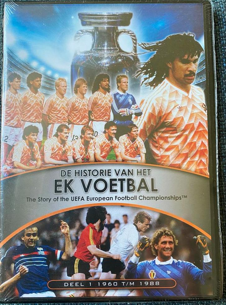 EK Voetbal: De Historie (DVD), Cd's en Dvd's, Dvd's | Documentaire en Educatief, Nieuw in verpakking, Overige typen, Alle leeftijden