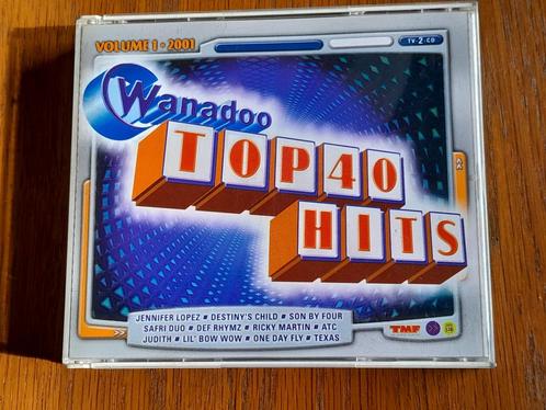 Wanadoo top 40 hits vol. 1 2001 dubbel cd, Cd's en Dvd's, Cd's | Verzamelalbums, Gebruikt, Pop, Ophalen of Verzenden