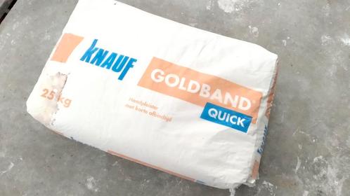 Knauf Goldband Quick - 25kg Gipspleister, Doe-het-zelf en Verbouw, Overige Doe-het-zelf en Verbouw, Zo goed als nieuw, Ophalen