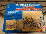 Puzzel van 529 stukjes met afbeelding van doel en voetballen, Hobby en Vrije tijd, Denksport en Puzzels, Ophalen of Verzenden