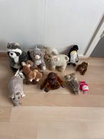Partijtje van 9 zo goed als nieuwe Knuffels, Kinderen en Baby's, Speelgoed | Knuffels en Pluche, Ophalen, Zo goed als nieuw, Overige typen