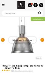 Industriële hanglamp 2 stuks, Huis en Inrichting, Lampen | Hanglampen, Ophalen of Verzenden, Zo goed als nieuw, Minder dan 50 cm