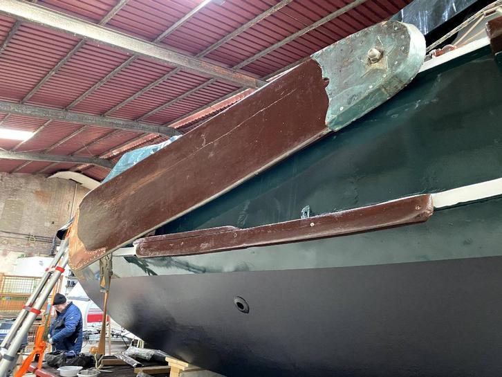 Sydsulver – Klassieke Baarda Grundel uit 1965, Watersport en Boten, Platbodems, Gebruikt, 6 tot 9 meter, Staal, Benzine, Ophalen