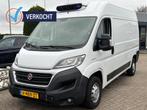 Fiat Ducato 30 2.3 Diesel 2019 Carrier Koeling Koelbus Koelw, Gebruikt, Euro 6, Wit, Origineel Nederlands