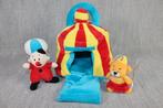 bumba circustent en poppetjes knuffel speelgoed setje, Ophalen of Verzenden, Zo goed als nieuw, Overige typen
