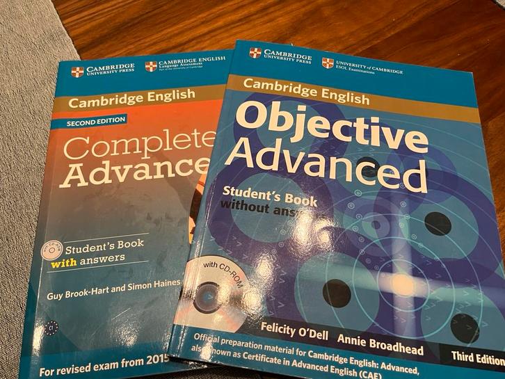 Cambridge English complete advanced, Boeken, Studieboeken en Cursussen, Zo goed als nieuw, Niet van toepassing, Alpha, Ophalen of Verzenden