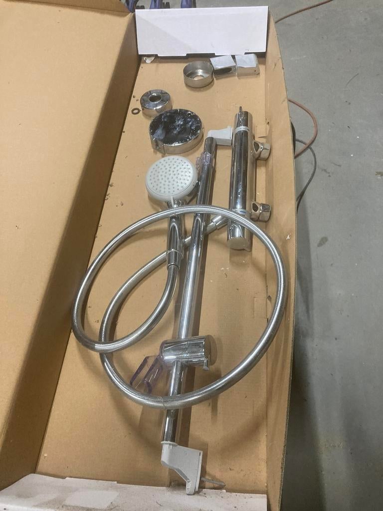 Nieuwe douche thermostaat kraan 15 cm, Huis en Inrichting, Ophalen, Q, Wit, Q