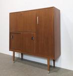 Vintage highboard: secretaire, bar, Ophalen, Zo goed als nieuw