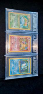 Venusaur, Charizard en Blastoise base BGS setje, Hobby en Vrije tijd, Ophalen of Verzenden, Zo goed als nieuw