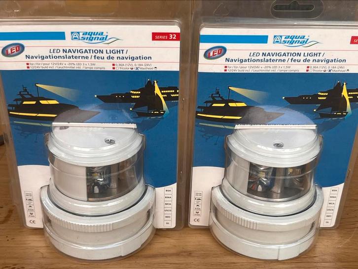 Nieuwe Aqua Signal Serie 32 LED toplicht, Watersport en Boten, Navigatiemiddelen en Scheepselektronica, Nieuw, Overige typen, Ophalen of Verzenden