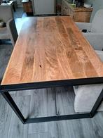 Mango houten eettafel 180bij 90, Huis en Inrichting, Tafels | Eettafels, Ophalen, 50 tot 100 cm, Zo goed als nieuw, Vijf personen of meer