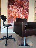 Professionele kappersstoel met kruk- Hydraulisch& draaibaar, Diensten en Vakmensen