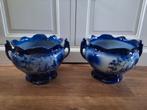 2 Brocante Bloempotten, Ophalen of Verzenden