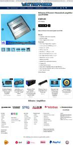 Hifonics ZTX2000/1 2200W RMS monoblok versterker, Auto diversen, Gebruikt, Audio Design, Am Breilingsweg 3, 76709 Kronau, Duitsland