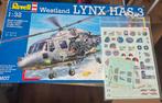 1/32 Lynx Helicopter met MLD Dutch Decals., Hobby en Vrije tijd, Nieuw, Ophalen of Verzenden, Groter dan 1:72, Revell