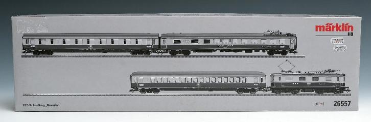 Märklin 26557 Vierdelige TEE locomotief serie Re 4/4 - Nieuw, Hobby en Vrije tijd, Modeltreinen | H0, Zo goed als nieuw, Treinset