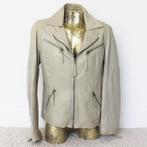 Zeer Mooie Zacht Leren Fiore Jas (Maat 44) € 85,-, Kleding | Dames, Fiore, Beige, Maat 42/44 (L), Ophalen of Verzenden