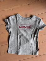 Levi’s leuk shirtje grijs/ rood meisje maat 116, Ophalen of Verzenden, Zo goed als nieuw, Meisje, Shirt of Longsleeve