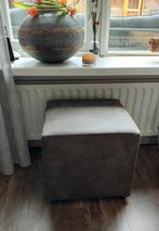 Hocker, Huis en Inrichting, Banken | Voetenbanken en Poefen, Ophalen, Minder dan 50 cm, Vierkant, Minder dan 50 cm
