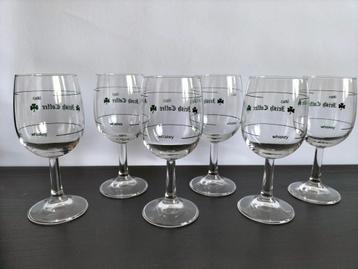 6 Irich Coffee glazen ( Moments Royal Leerdam) beschikbaar voor biedingen