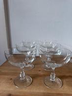 6 prachtige champagne / cocktailglazen / dessertglazen, Ophalen of Verzenden