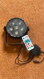EUROLITE LED spot oplaadbaar, Ophalen of Verzenden, Zo goed als nieuw, Licht