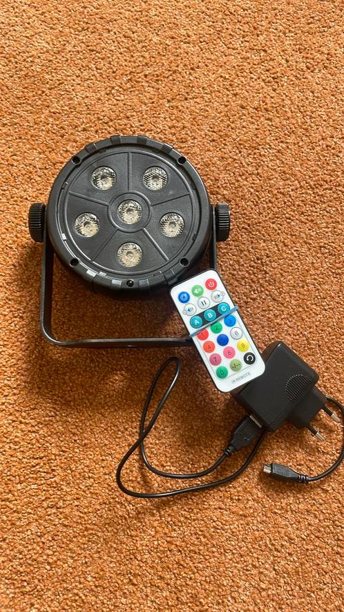 EUROLITE LED spot oplaadbaar, Muziek en Instrumenten, Licht en Laser, Zo goed als nieuw, Licht, Ophalen of Verzenden