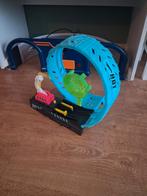 Hotwheels glow in de dark looping, Kinderen en Baby's, Speelgoed | Racebanen, Ophalen, Zo goed als nieuw, Handmatig, Hot Wheels