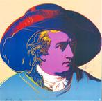 ## Andy Warhol # Schitterende Kleurenlitho " Goethe " Uniek, Ophalen of Verzenden