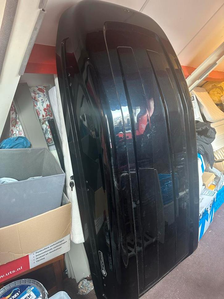 Dakkoffer hoogglas zwart Audi A4 avant (vanaf2015), Auto diversen, Dakkoffers, Gebruikt, Ophalen of Verzenden