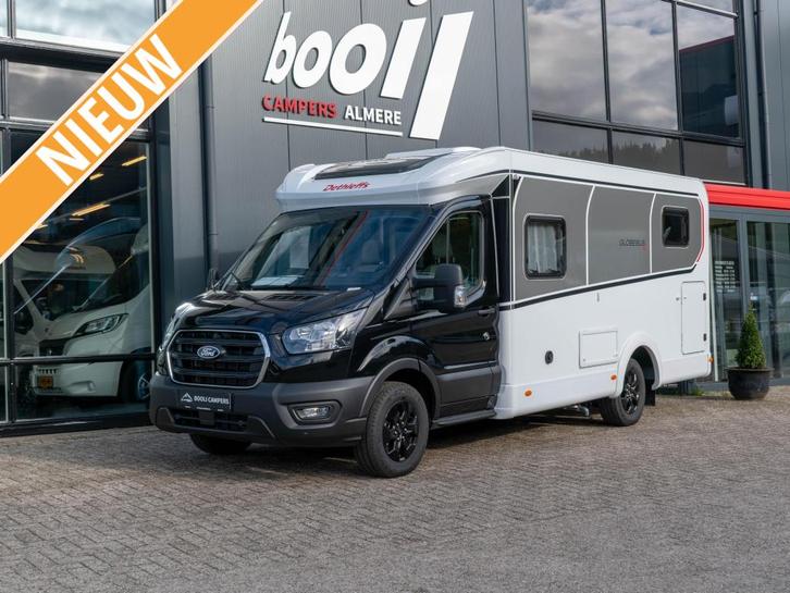 Dethleffs Globebus Go T45 - Automaat, Caravans en Kamperen, Campers, tot en met 3, Half-integraal, Dethleffs, Ford, Diesel, Automaat