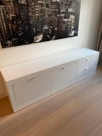 Mooi wit hoogglans TV meubel (Type Zen van Goossens), Huis en Inrichting, Kasten | Televisiemeubels, 150 tot 200 cm, Minder dan 100 cm